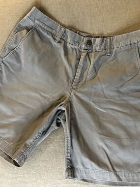 Bonobos Light Gray Flat Front Shorts